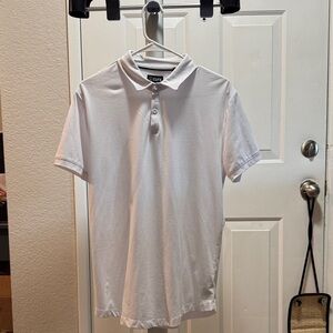 Cuts Clothing Classic White Polo Shirt